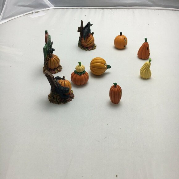 Department 56 Halloween Scenery Village Accessories Set Of 9 #56.53165 - Picture 5 of 9
